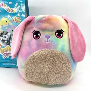 8” Squishmallow mystery squad 2022 tie-dye rainbow bunny